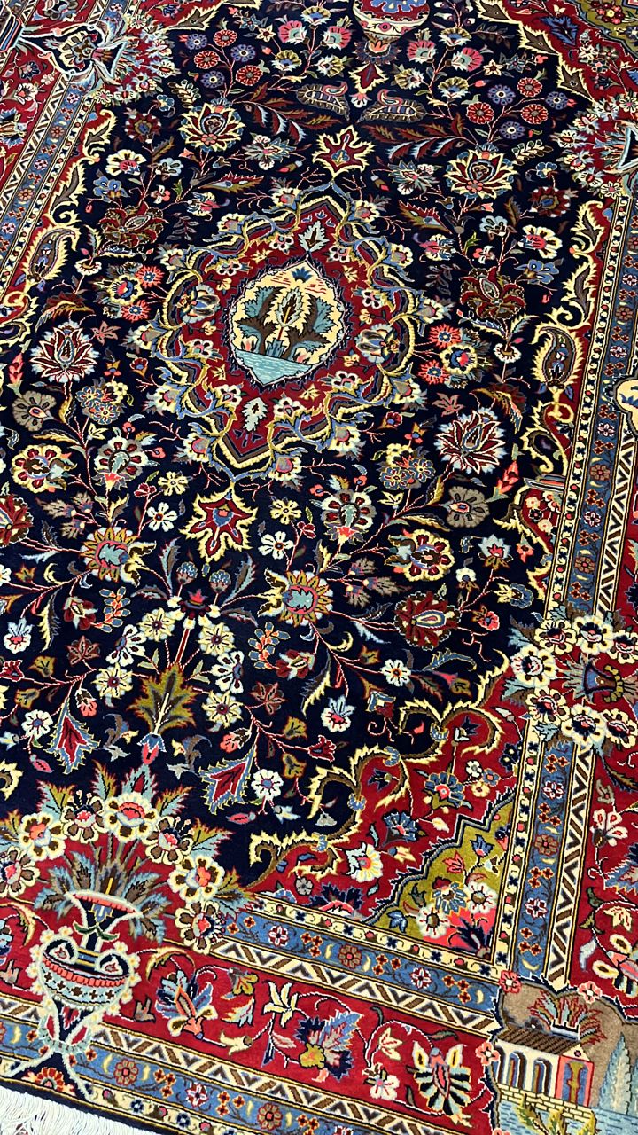 Kashan Antique Rug 003