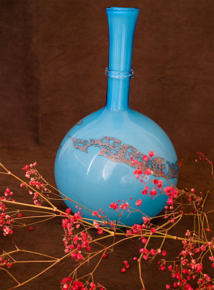 Picher Glass Turquoise Colour