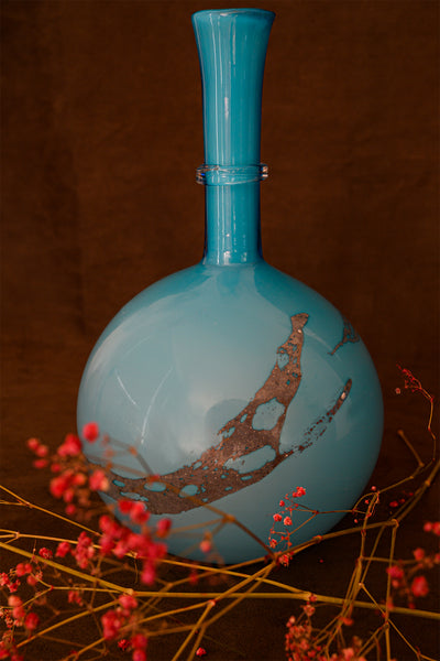 Picher Glass Turquoise Colour