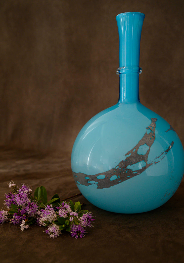 Picher Glass Turquoise Colour