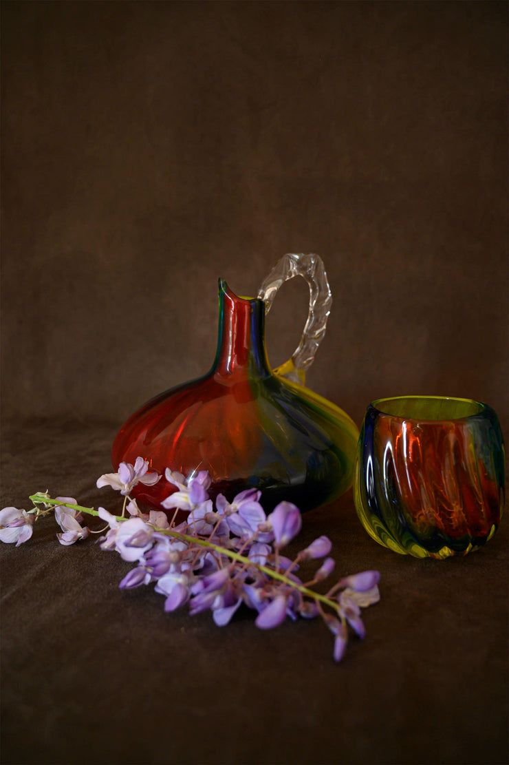 Pitcher and Glass 7 Colours (Two Items)