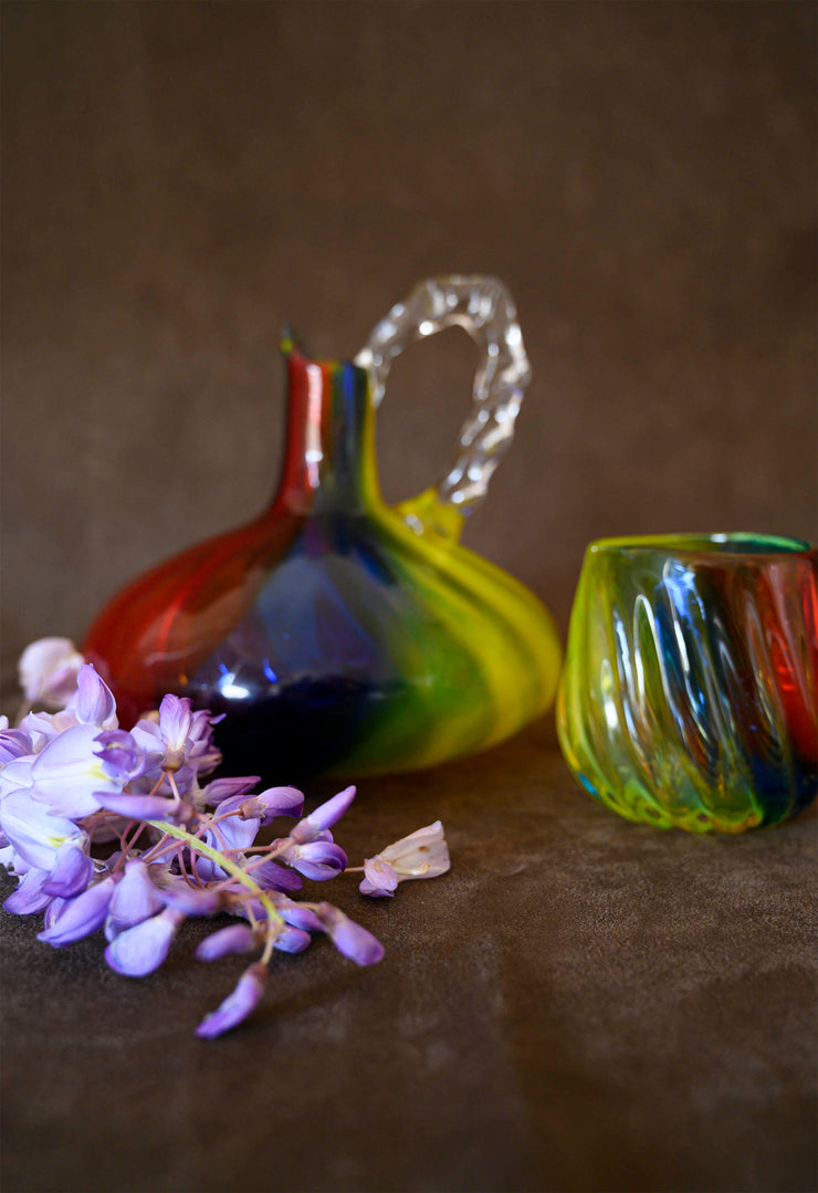 Pitcher and Glass 7 Colours (Two Items)